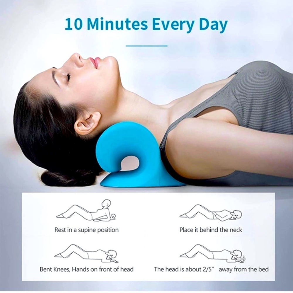 NEW Neck and Shoulder Relaxer, Cervical Traction Device for TMJ Pain